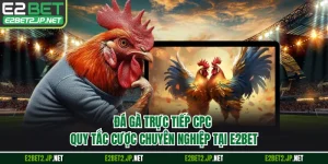 Đá Gà Trực Tiếp CPC - Quy Tắc Cược Chuyên Nghiệp Tại E2BET