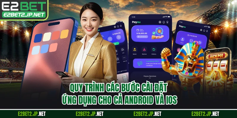 Quy trình các bước cài đặt ứng dụng cho cả Android và iOS